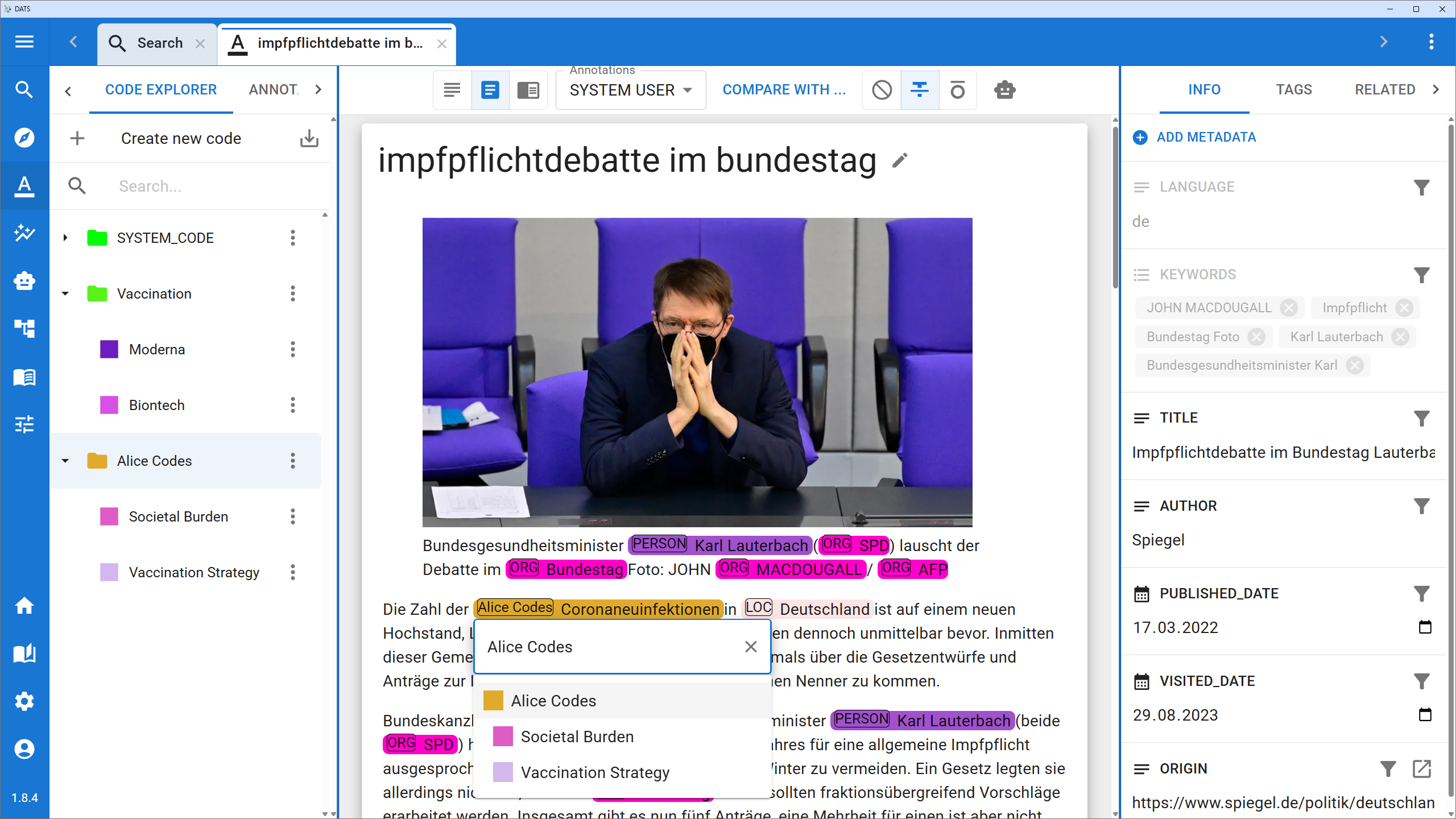 Annotation View