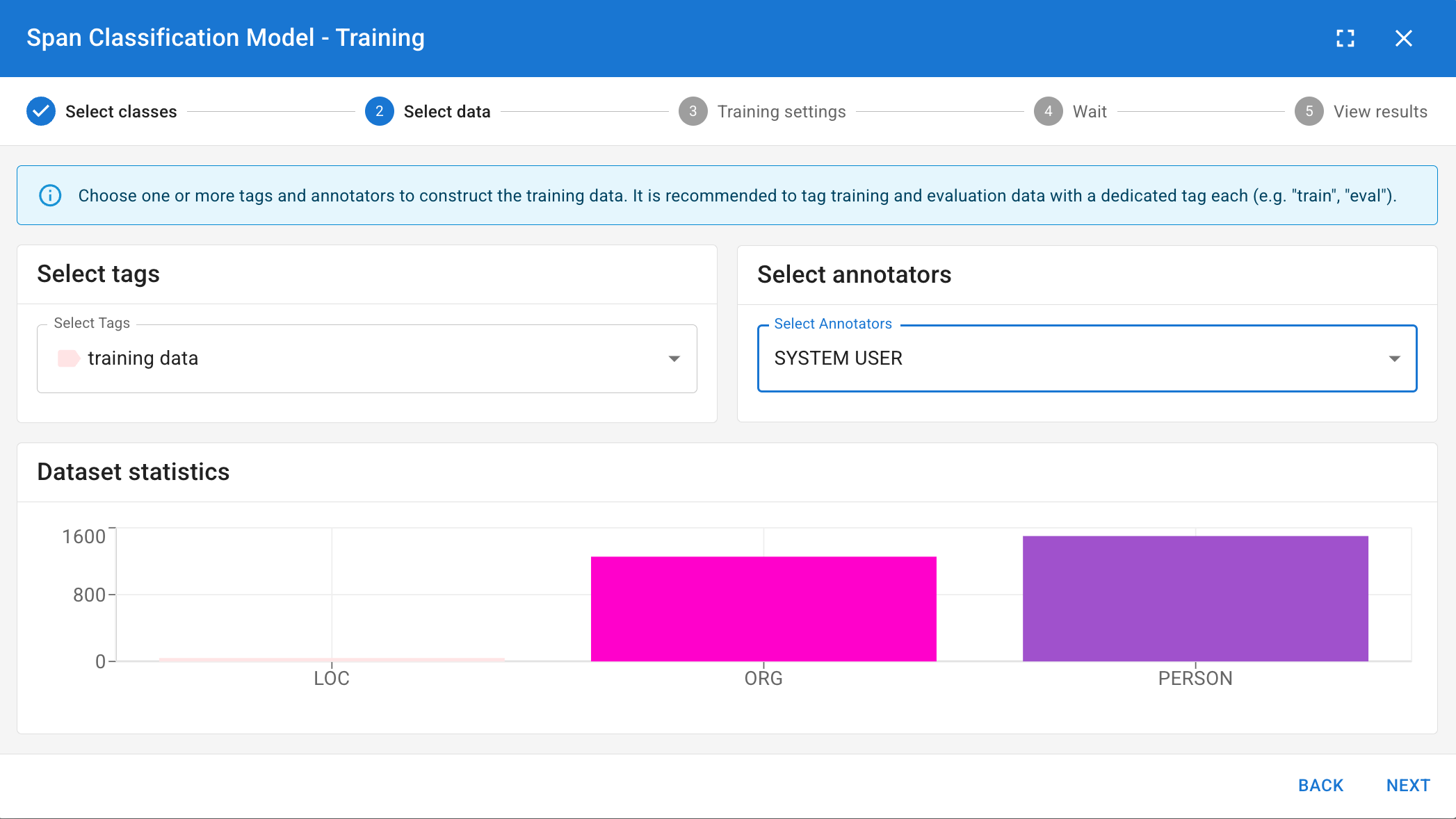 Classifier Data Selection