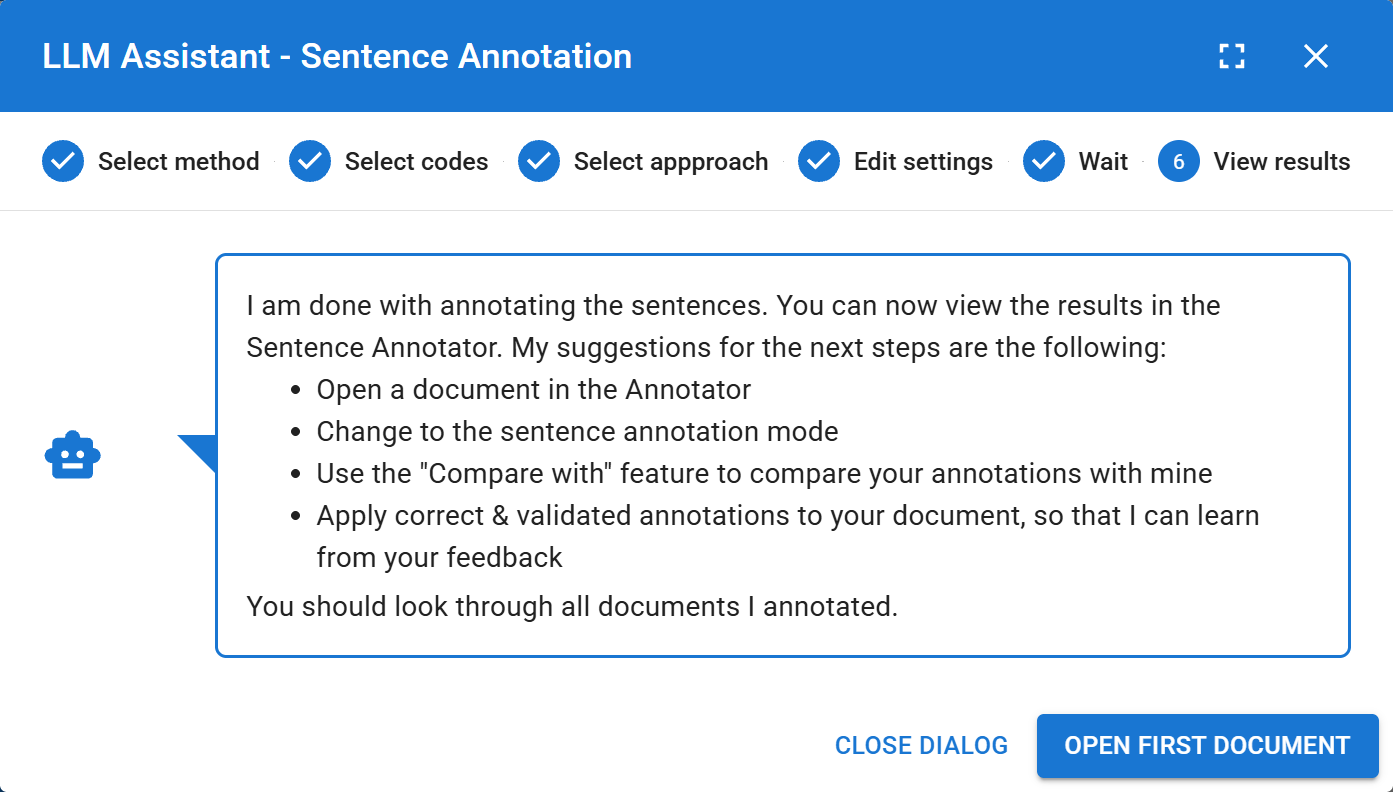 LLM Assistant Step 6