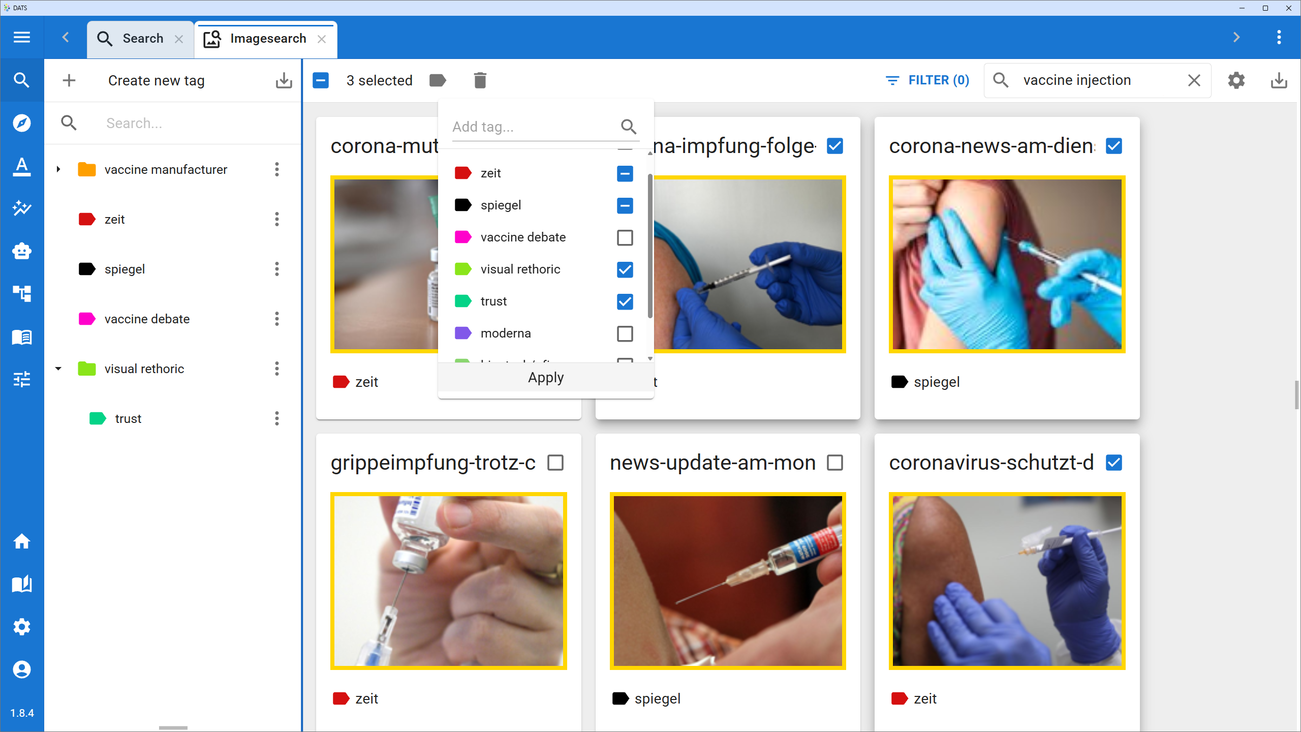 Semantic Search Interface